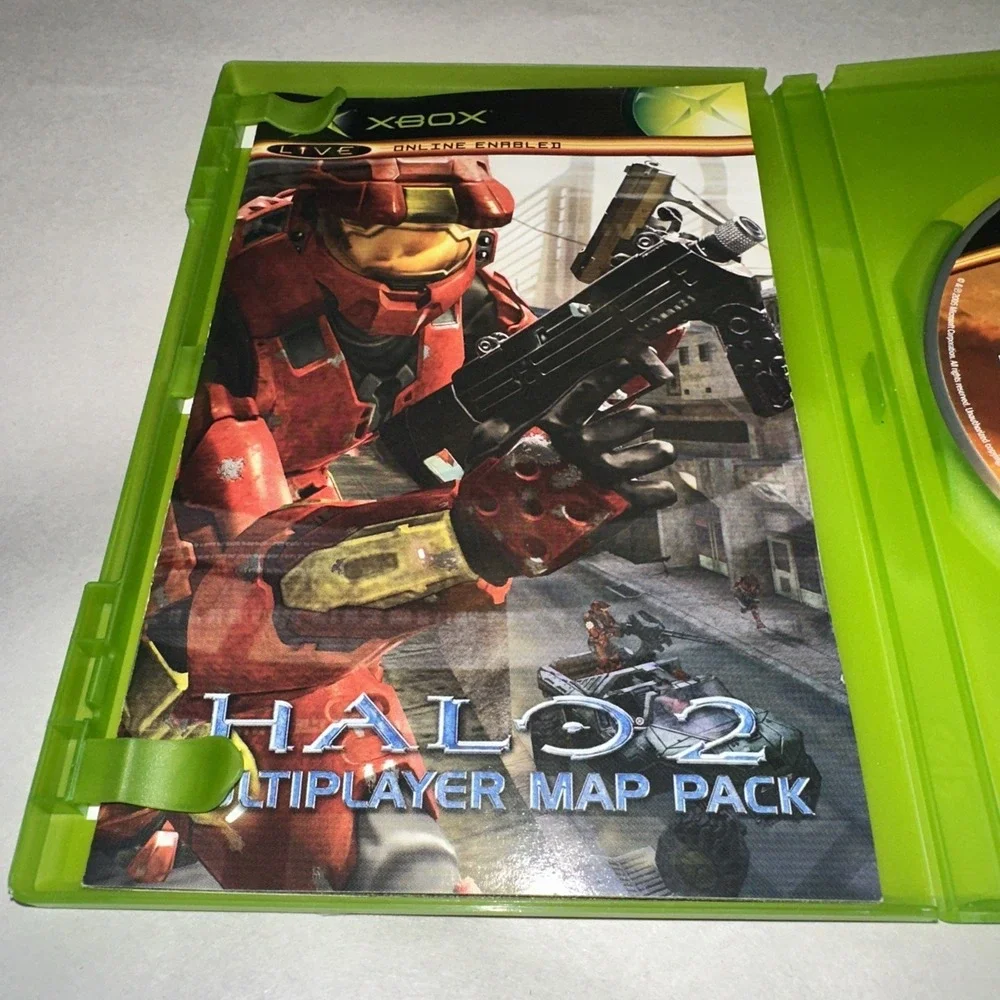 Halo 2 Multiplayer Map Pack (Xbox, 2005) Complete CIB Excellent Condition
